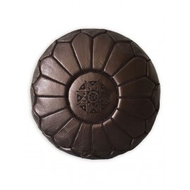 Pouf Marocaine en cuir